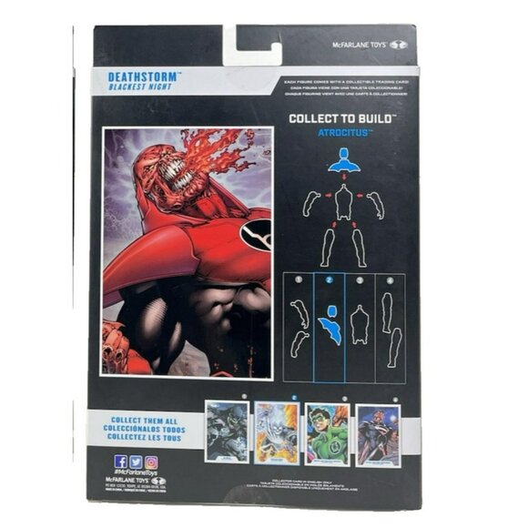 DC Multiverse THE FLASH HOT PURSUIT & DEATHSTORM 7" Action Figures & Accessories - Picture 5 of 8